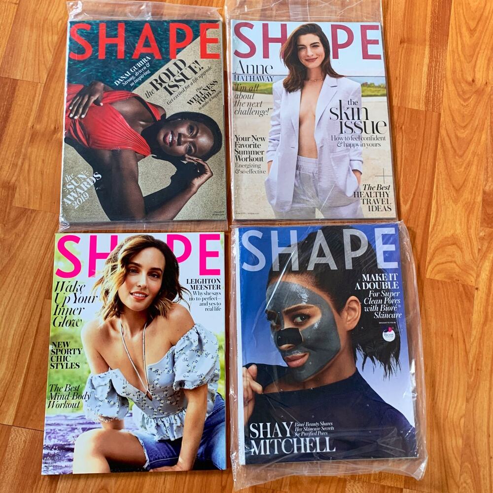 Bundle of 4 Shape‎ Magazines